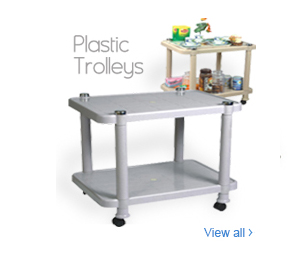 plastic trolleys