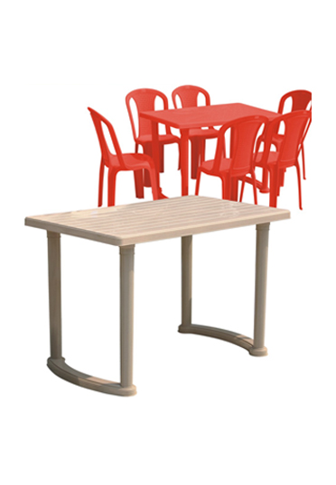 plastic dining tables